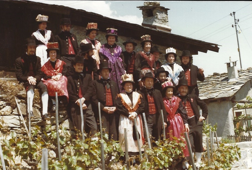 1978 le Vieux-Salvan Plan-Cerisier inauguration du Mazot-Musée
